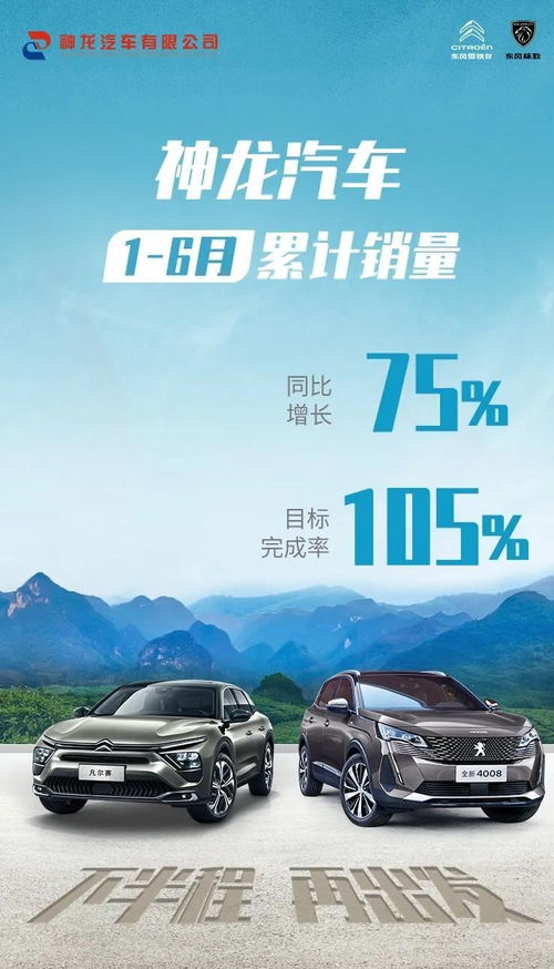 神龍汽車上半年銷量破四萬輛，同比增長75%背后的崛起之路